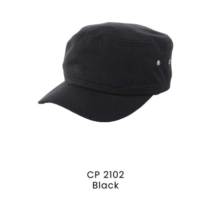 CP 2102 Black - CP21 military cap