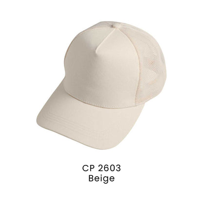 CP 2603 Beige - CP26 trucker cap