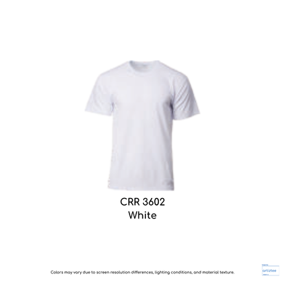 CRR3602 White COLtec Performance Tee Unisex 160gsm