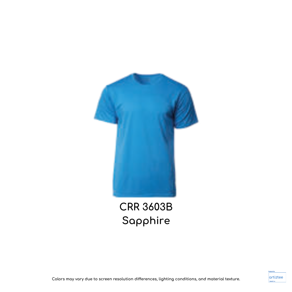 CRR3603B Sapphire Youth Performance Tee 160gsm Unisex