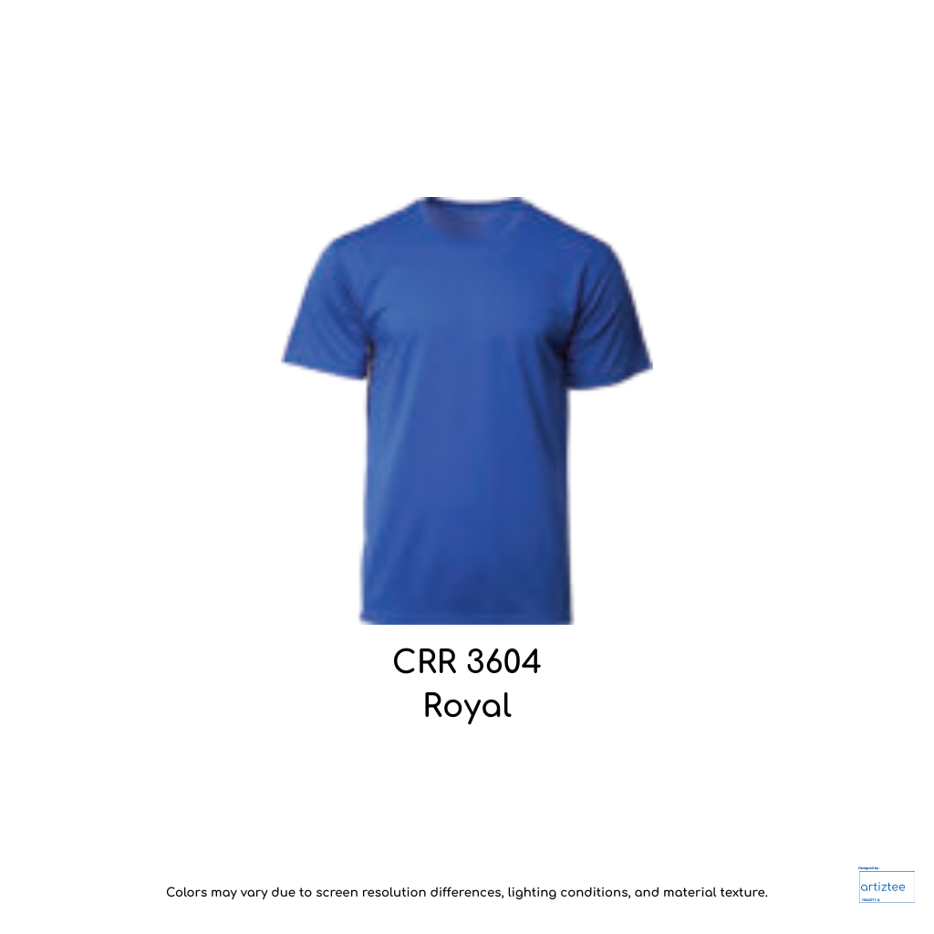 CRR3604 Royal COLtec Performance Tee Unisex 160gsm