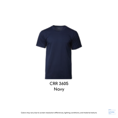 CRR3605 Navy COLtec Performance Tee Unisex 160gsm