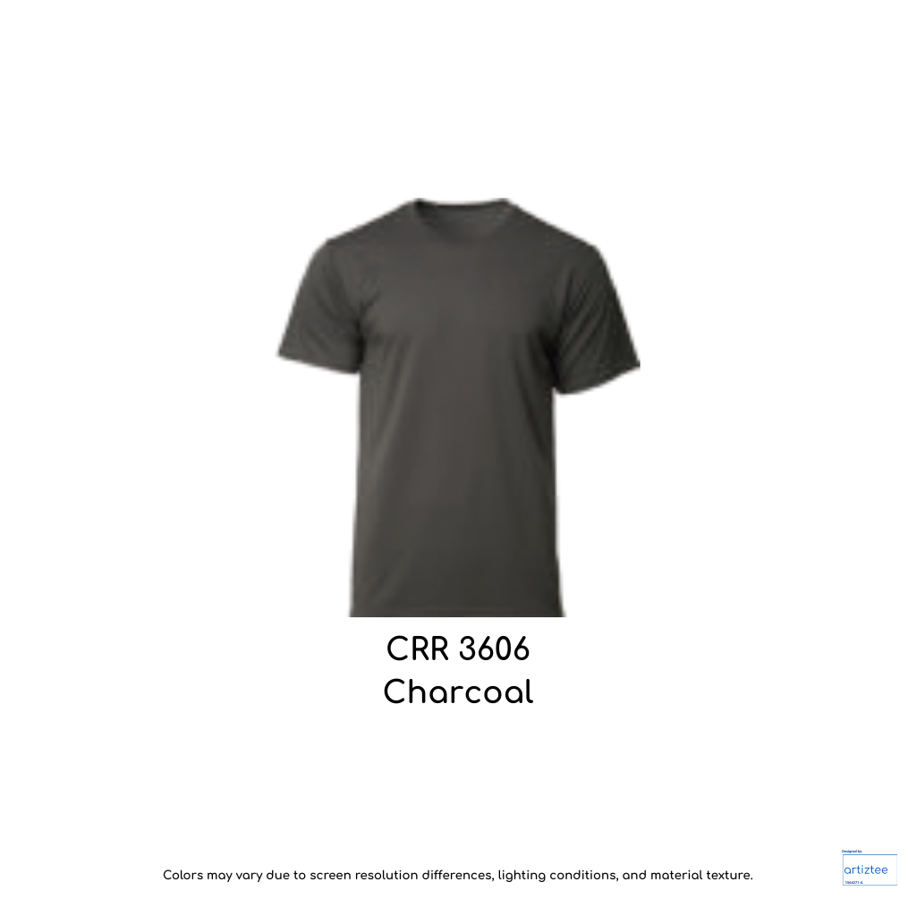 CRR3606 Charcoal COLtec Performance Tee Unisex 160gsm