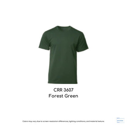 CRR3607 Forest Green COLtec Performance Tee Unisex 160gsm