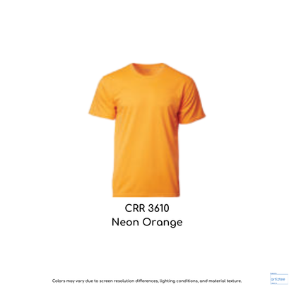 CRR3610 Neon Orange COLtec Performance Tee Unisex 160gsm
