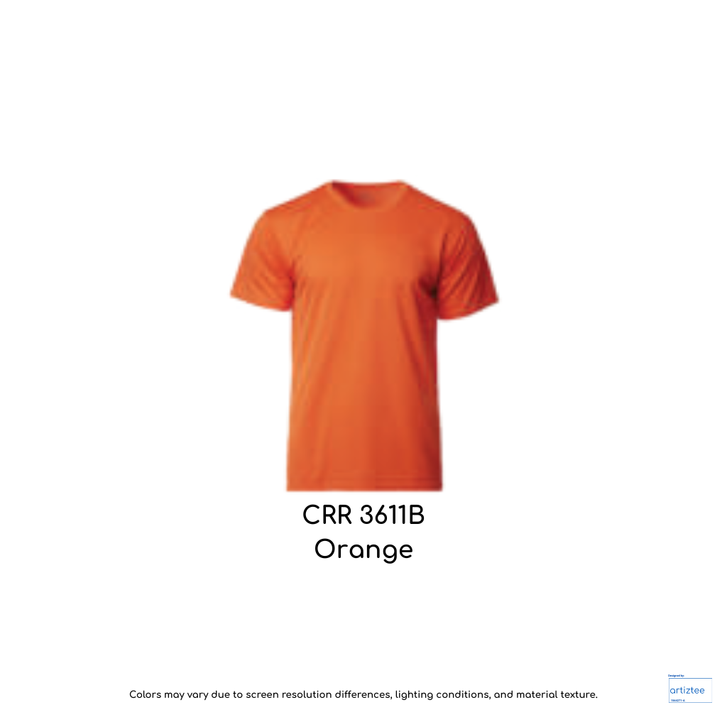 CRR3611B Orange Youth Performance Tee 160gsm Unisex