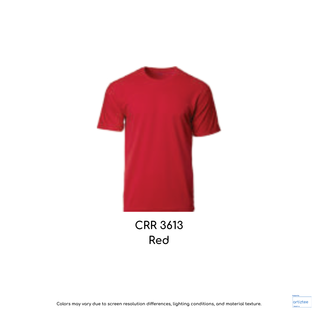CRR3613 Red COLtec Performance Tee Unisex 160gsm