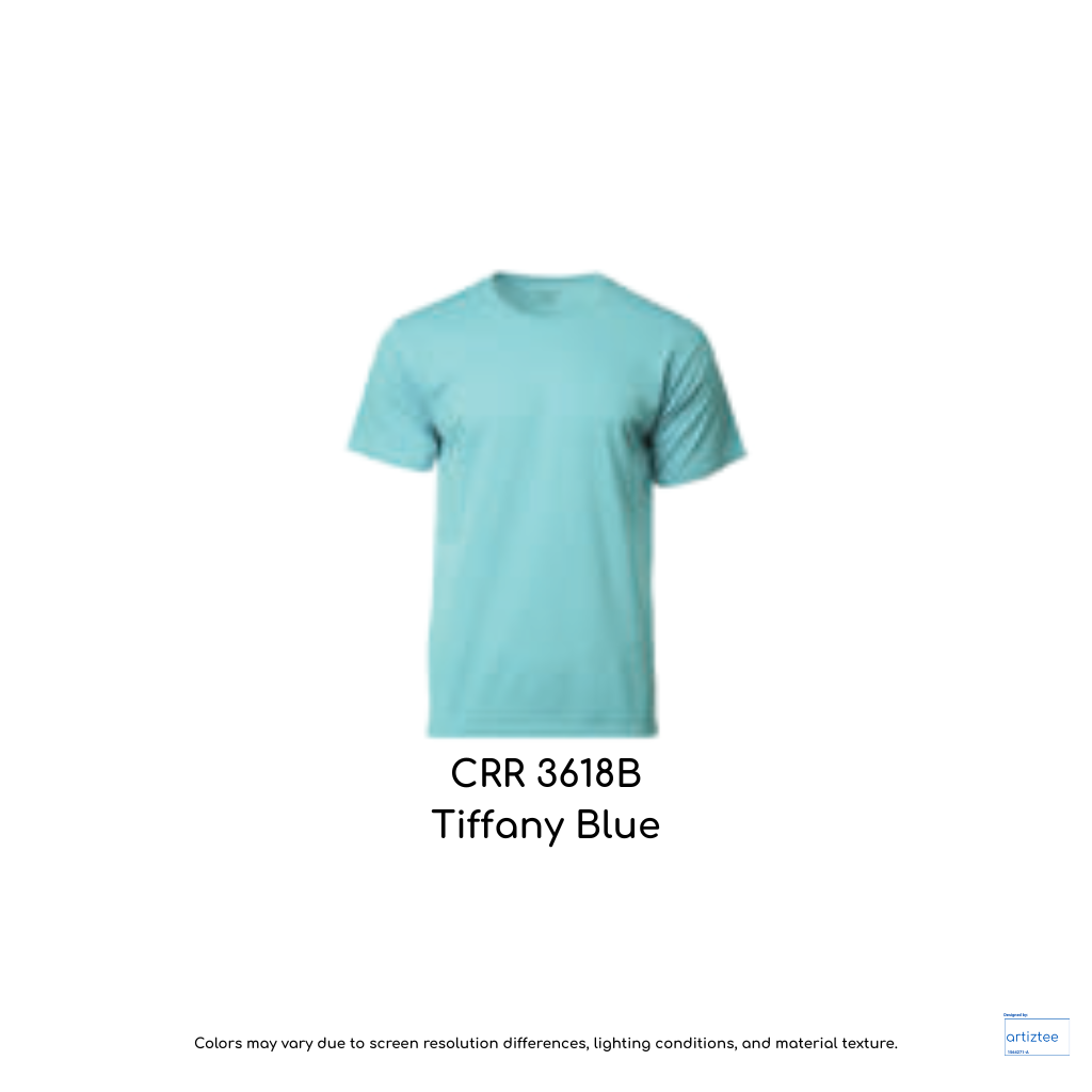 CRR3618B Tiffany Blue Youth Performance Tee 160gsm Unisex