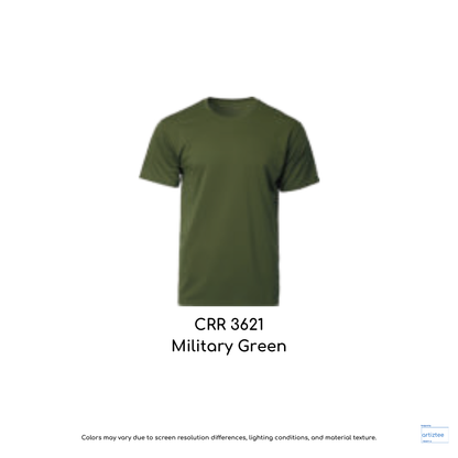 CRR3621 Military Green COLtec Performance Tee Unisex 160gsm