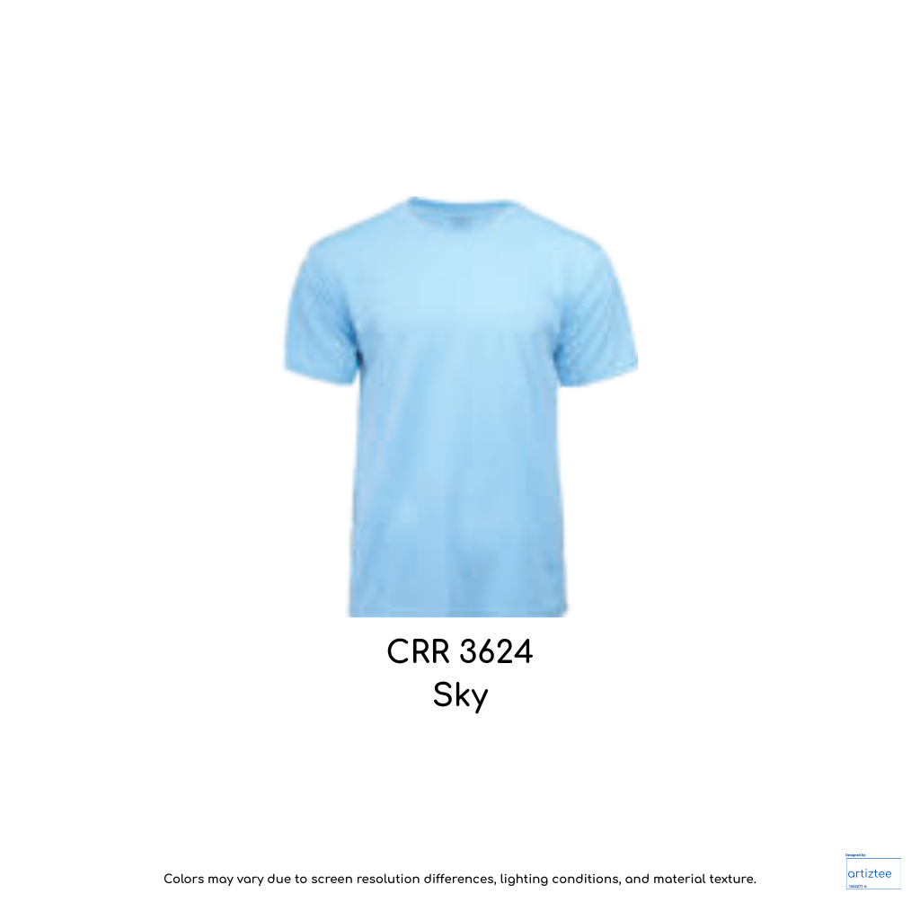 CRR3624 Sky COLtec Performance Tee Unisex 160gsm