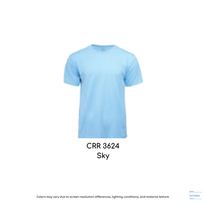 CRR3624 Sky COLtec Performance Tee Unisex 160gsm