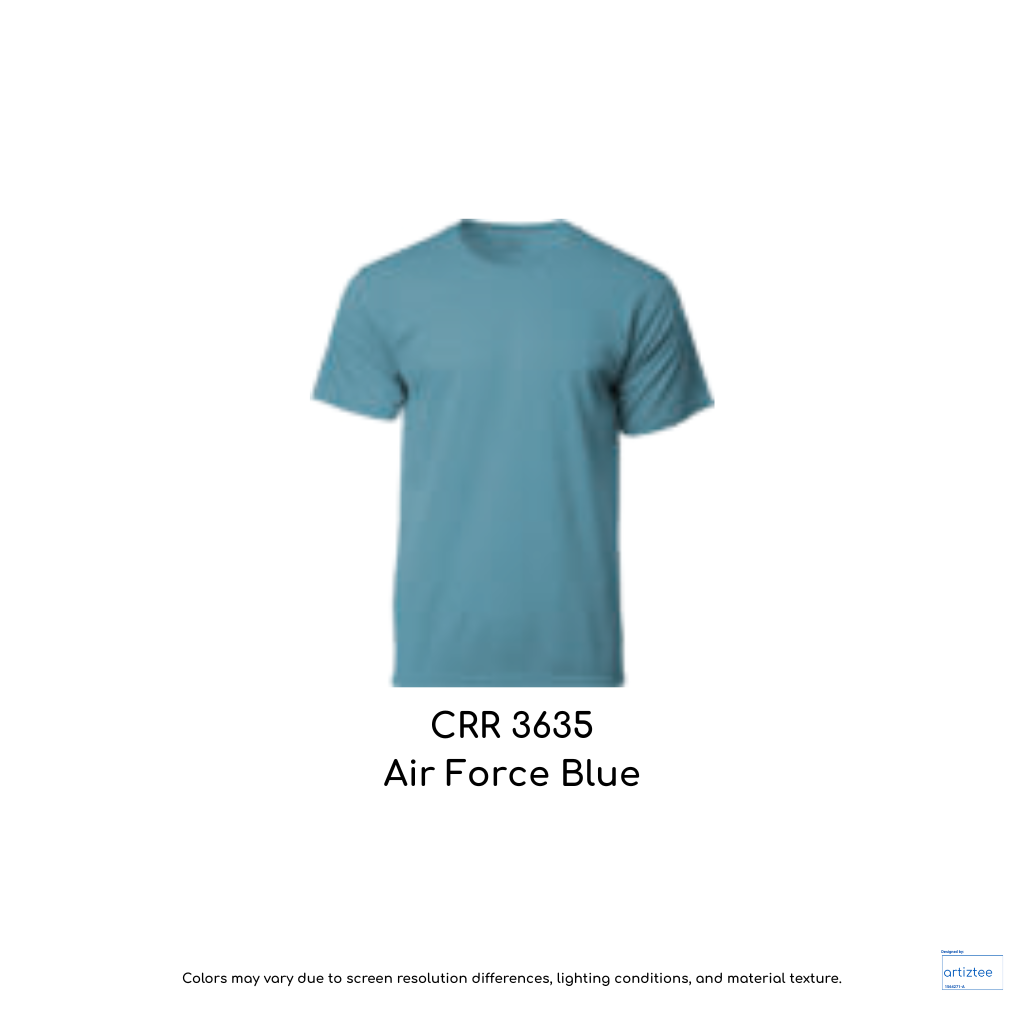 CRR3635 Air Force Blue COLtec Performance Tee Unisex 160gsm