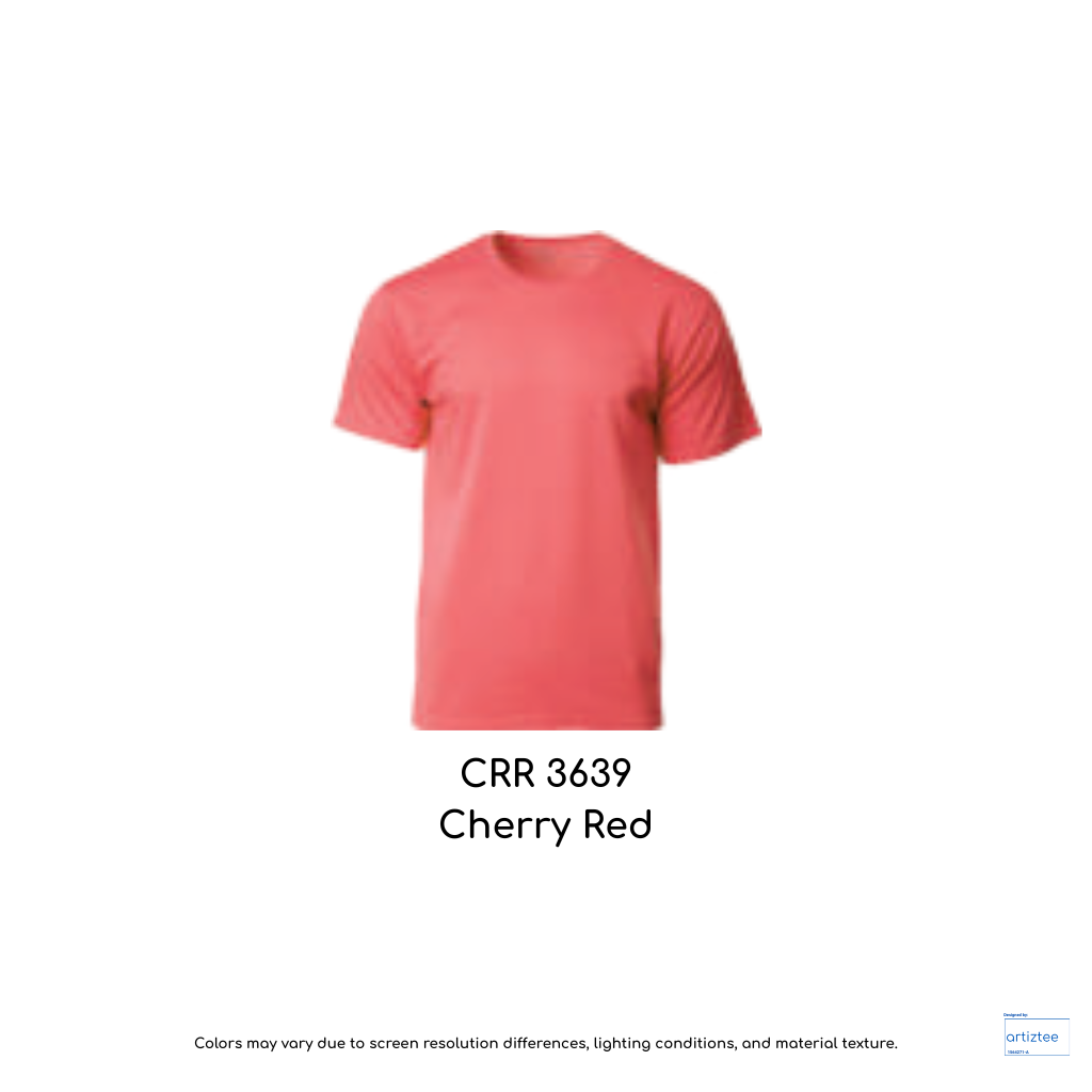 CRR3639 Cherry Red COLtec Performance Tee Unisex 160gsm