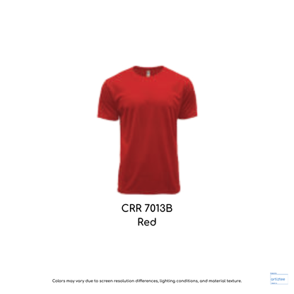 CRR7013B Red DRYtec Youth Tee Unisex 150gsm