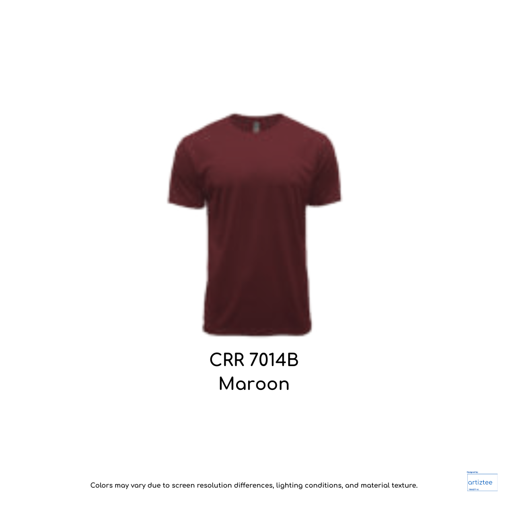 CRR7014B Maroon DRYtec Youth Tee Unisex 150gsm