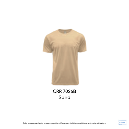 CRR7026B Sand DRYtec Youth Tee Unisex 150gsm