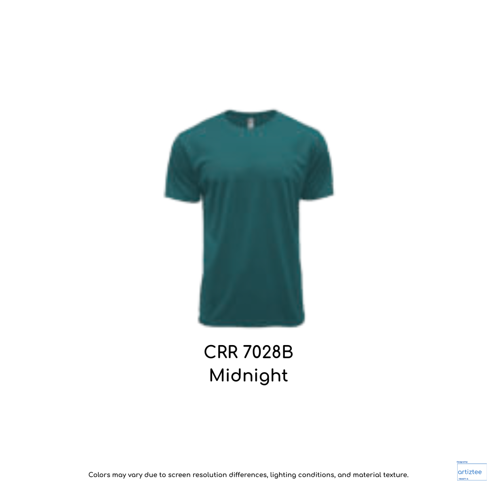 CRR7028B Midnight DRYtec Youth Tee Unisex 150gsm