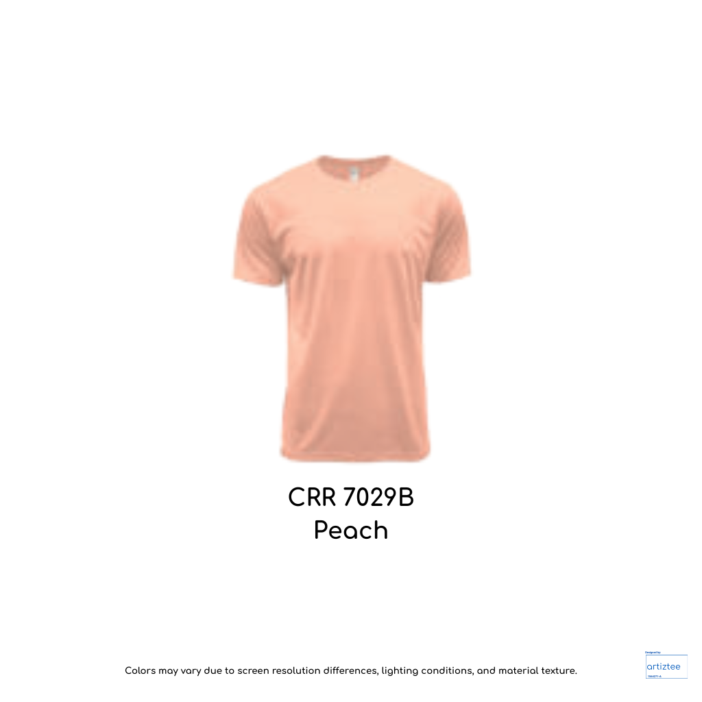 CRR7029B Peach DRYtec Youth Tee Unisex 150gsm