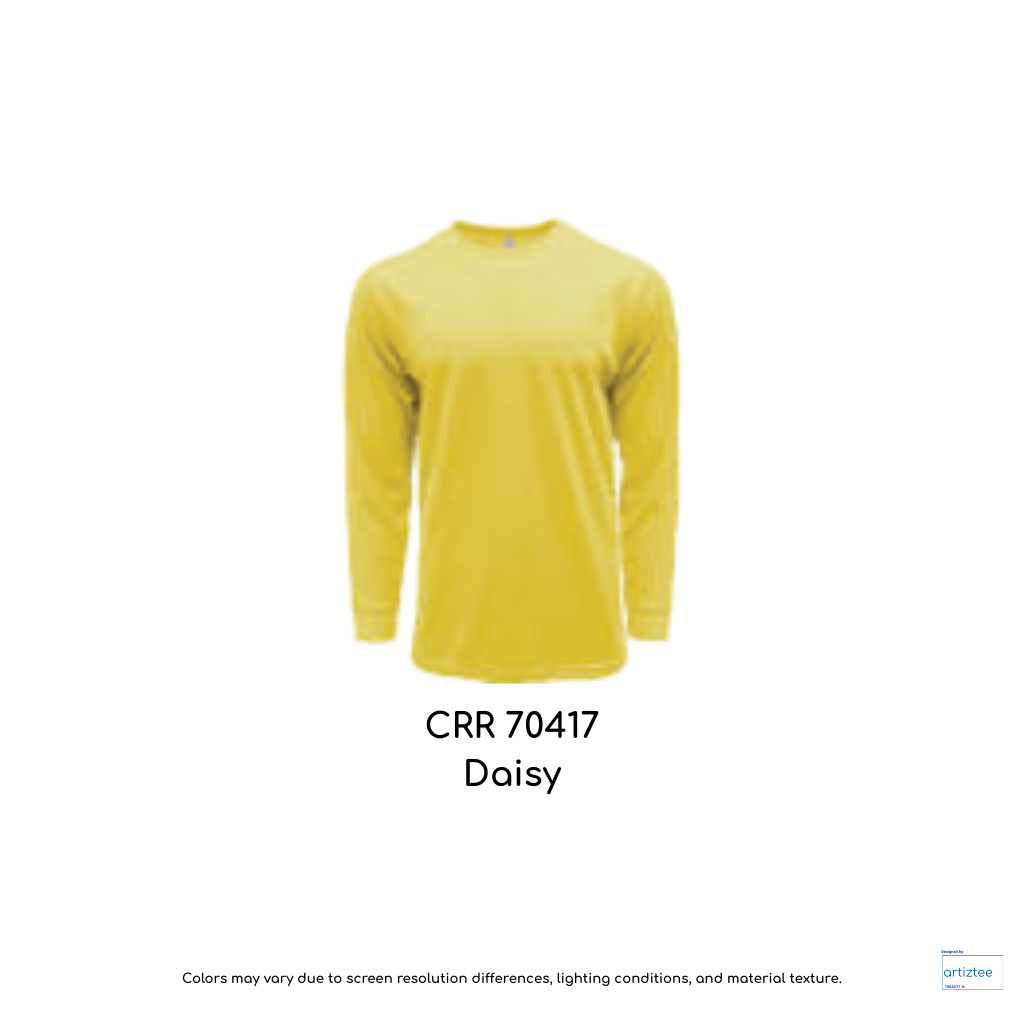 crr70417 drytec long sleeve tee 150gsm unisex daisy