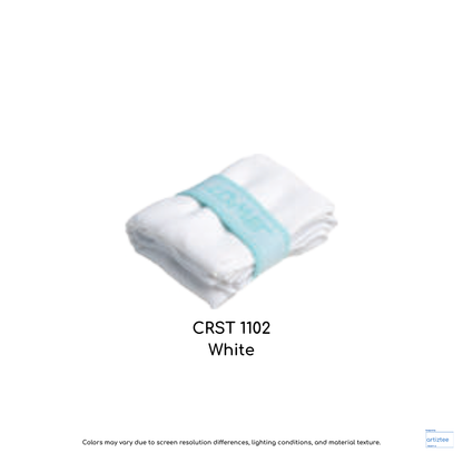 CRST1102 White Sports Towel Quick Dry 40gsm