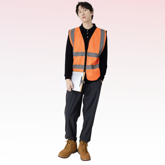 CRSV1100 reflective safety vest high visibility 120gsm Artiztee