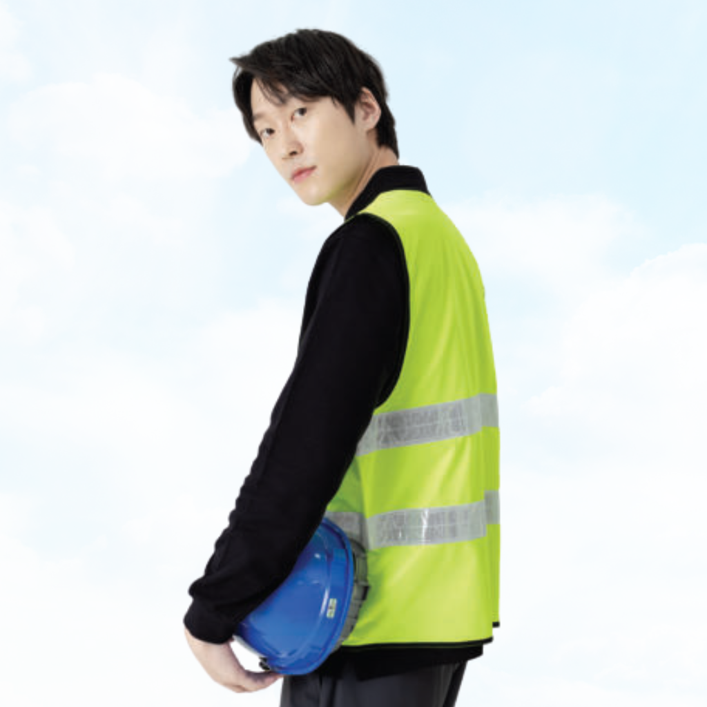 Reflective safety vest diamond 120gsm CRSV2100 Artiztee