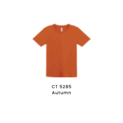 Custom T-Shirt - Kids Comfy Cotton Short Sleeve | Plain | Autumn | CT5285