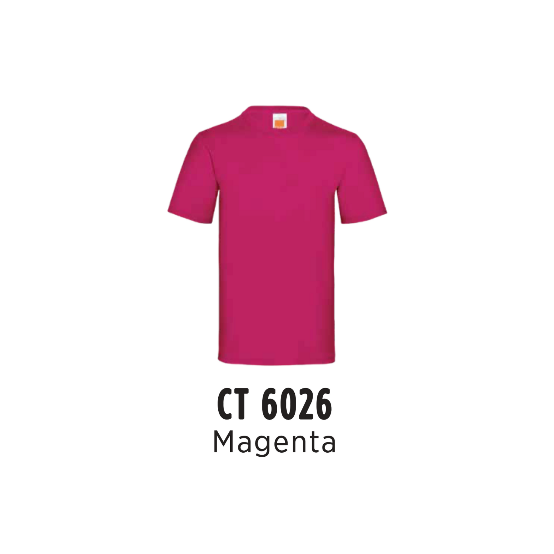 Custom T-Shirt - Unisex Superior Cotton Short Sleeve T-Shirt | Plain | Magenta | CT6026