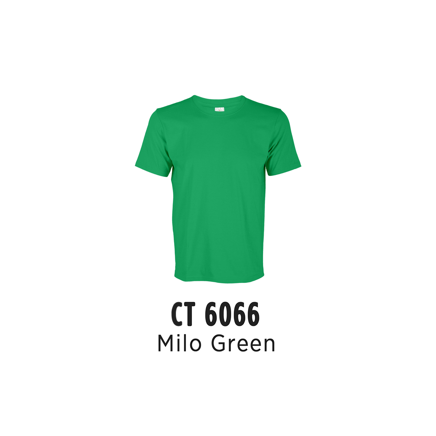Custom T-Shirt - Unisex Superior Cotton Short Sleeve T-Shirt | Plain | Milo Green | CT6066