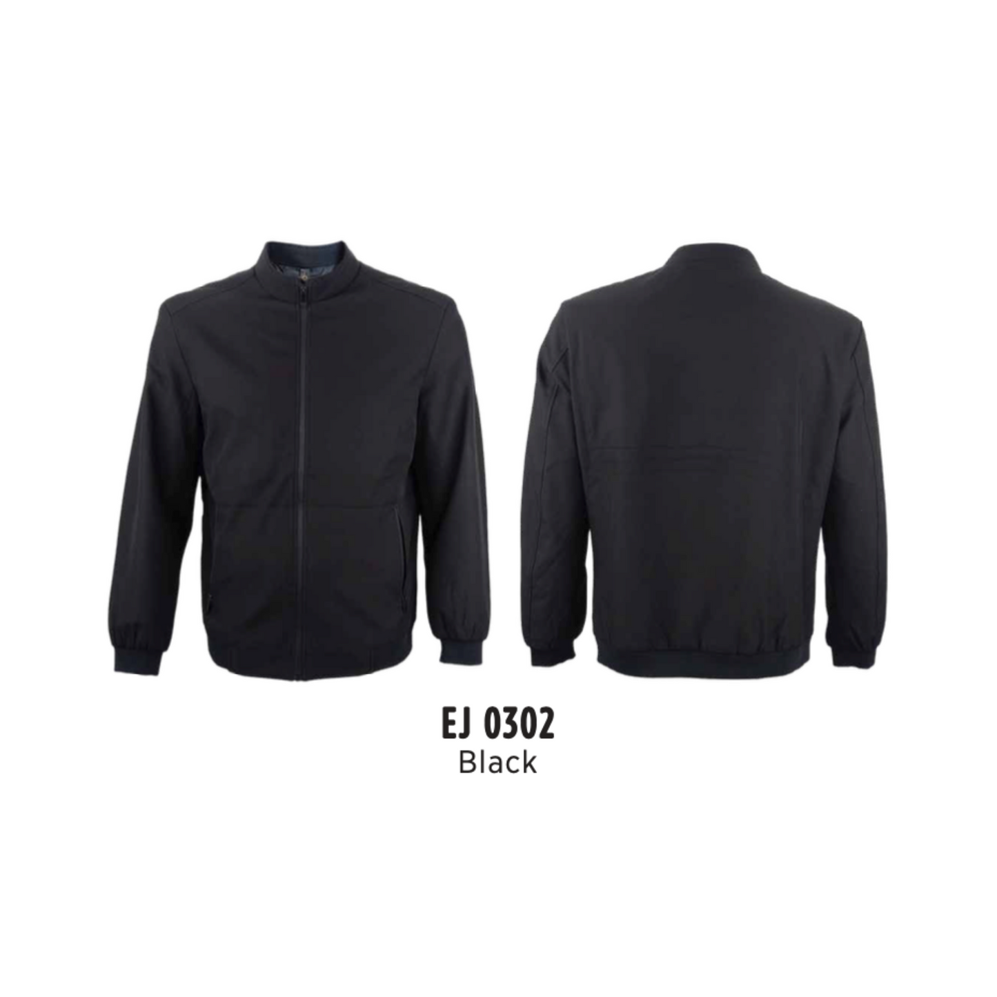 ej0302-bomber-jacket-unisex-full-zip-black