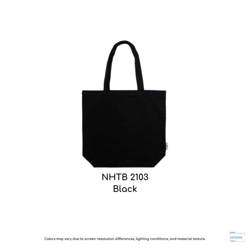 Emyrs Canvas Tote Bag NHTB2103 Black