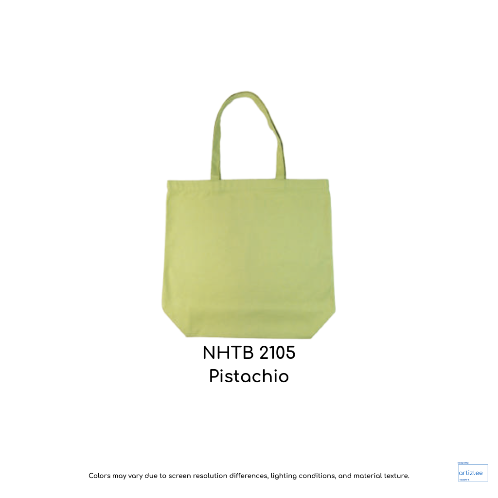 Emyrs Canvas Tote Bag NHTB2105 Pistachio