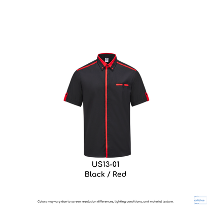 F1 Uniform Sense 13 Smartwear US1300 US13 01 Black Red 190gsm