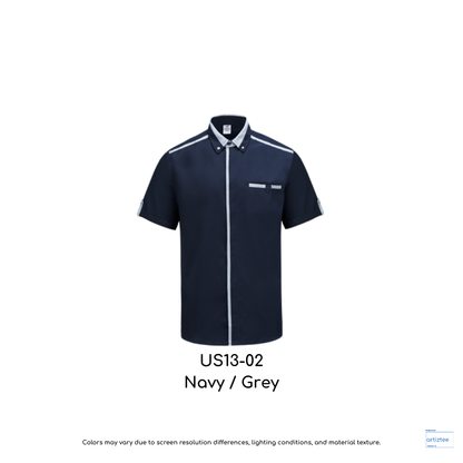 F1 Uniform Sense 13 Smartwear US1300 US13 02 Navy Grey 190gsm