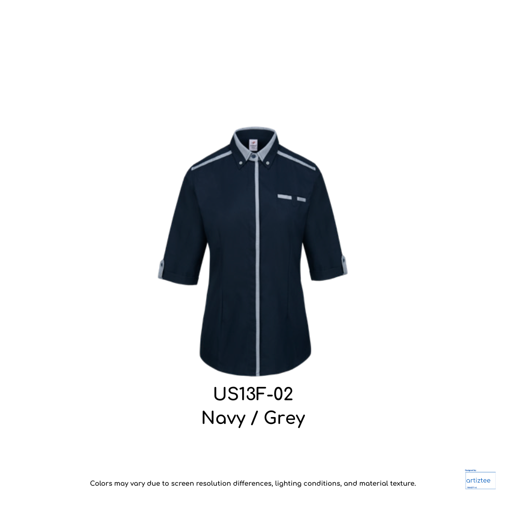 F1 Uniform Sense 13 Smartwear US1300 US13F 02 Navy Grey 190gsm