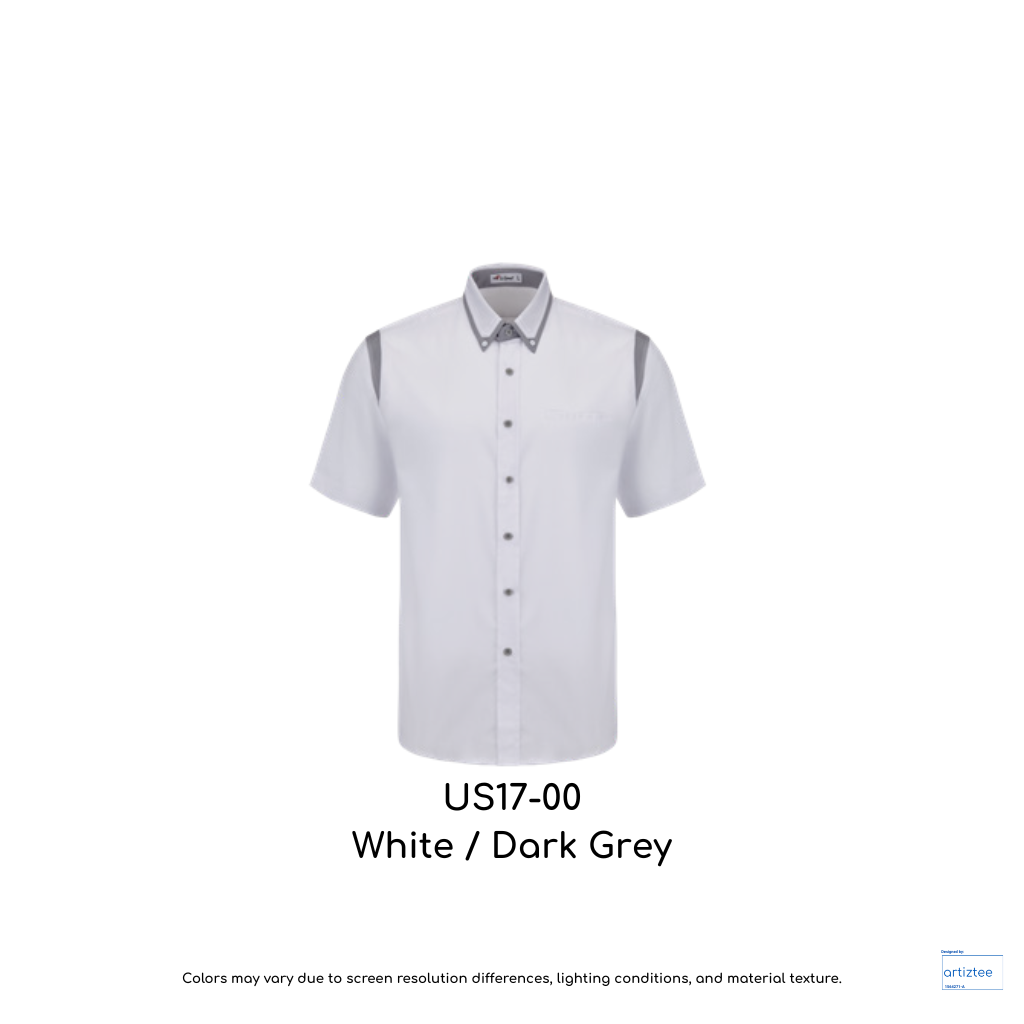 F1 Uniform Sense 17 Smartwear US17-00 White Dark Grey US1700 | Artiztee