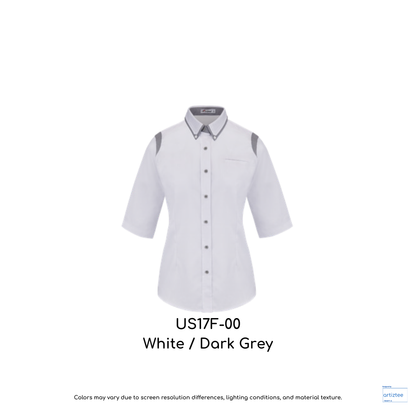 F1 Uniform Sense 17 Smartwear US17F-00 White Dark Grey US1700 | Artiztee