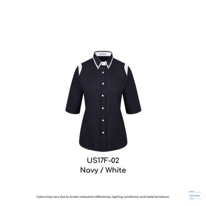 F1 Uniform Sense 17 Smartwear US17F-02 Navy White US1700 | Artiztee