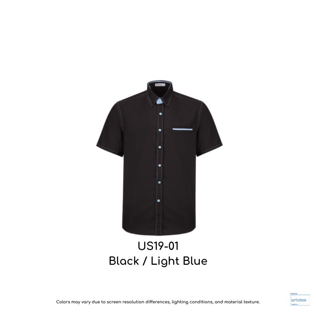 F1 Uniform Sense 19 Smartwear Unisex Black Light Blue US19-01