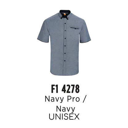 f14278-custom-uniform-unisex-corporate-short-sleeve-plain-navy-pro-navy