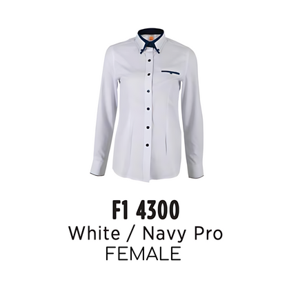 f14300-custom-uniform-female-corporate-long-sleeve-plain-white-navy-pro