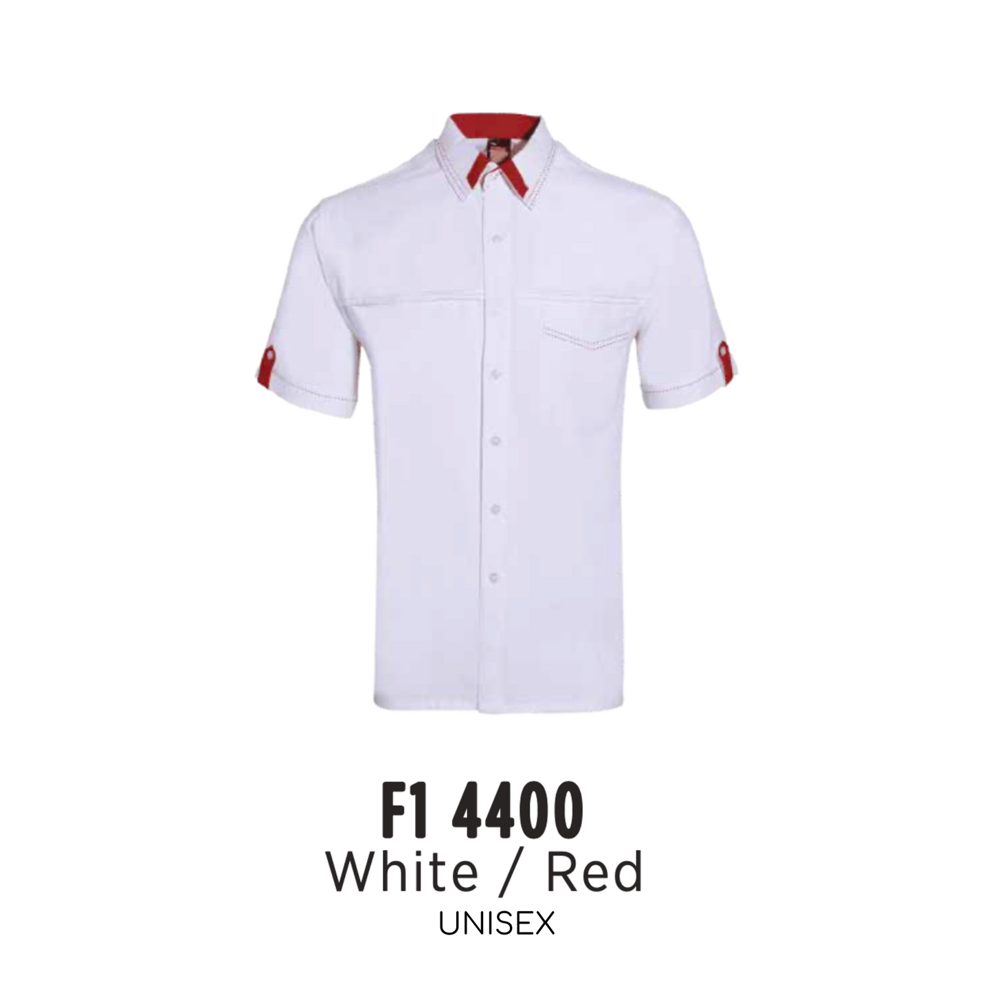 f14400-custom-uniform-unisex-corporate-short-sleeve-plain-white-red