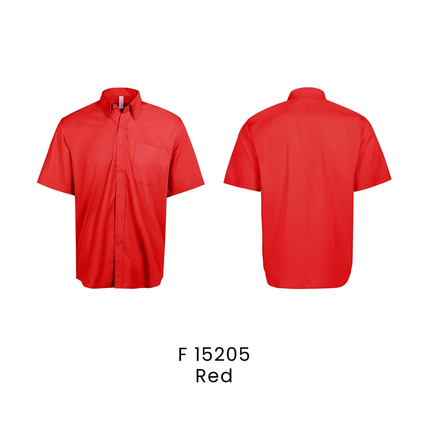 F 15205 Red - F152 corporate uniform shirt