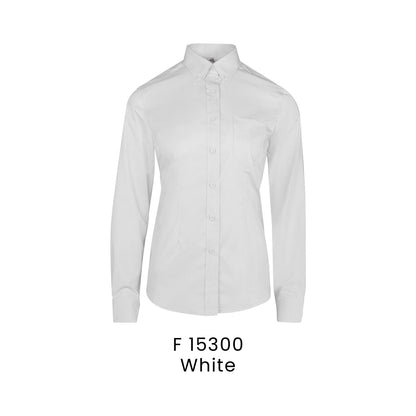 F 15300 White - F153 corporate uniform shirt