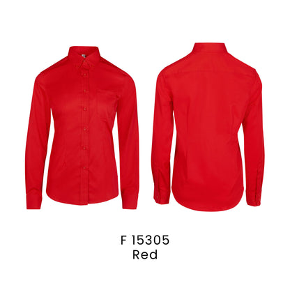 F 15305 Red - F153 corporate uniform shirt