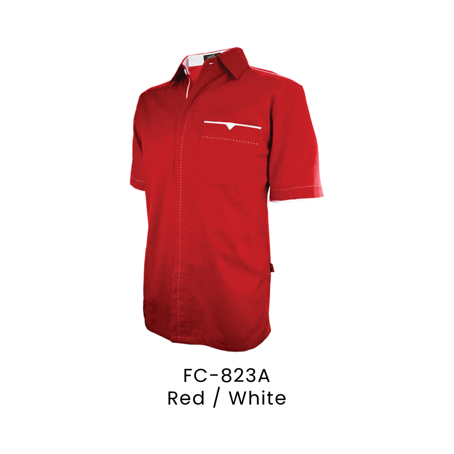 Corporate Uniform - Unisex Short Sleeve 170gsm | Red / White | FC-823A | Artiztee
