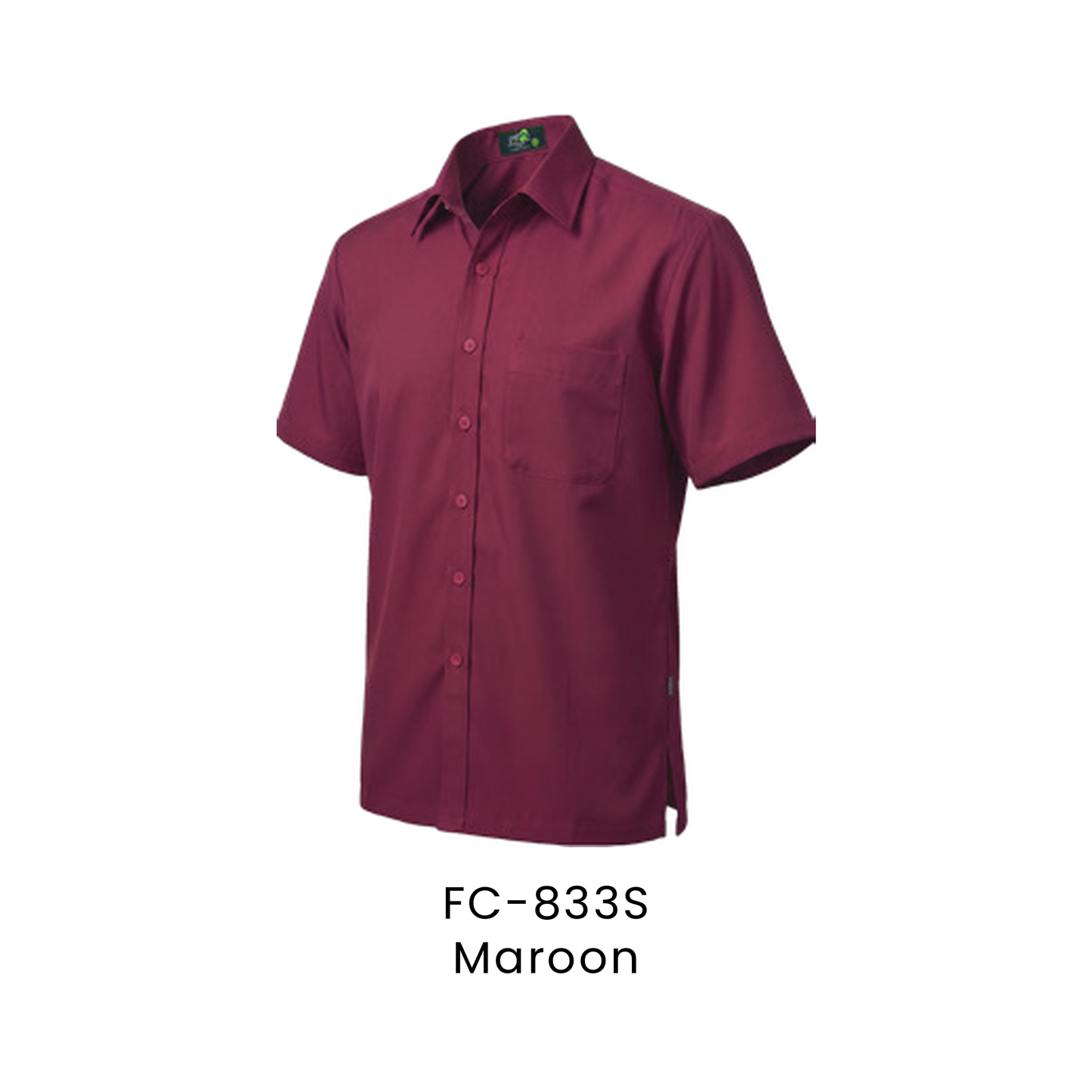 Corporate Uniform - Unisex Short Sleeve 170gsm | Maroon | FC-833S | Artiztee