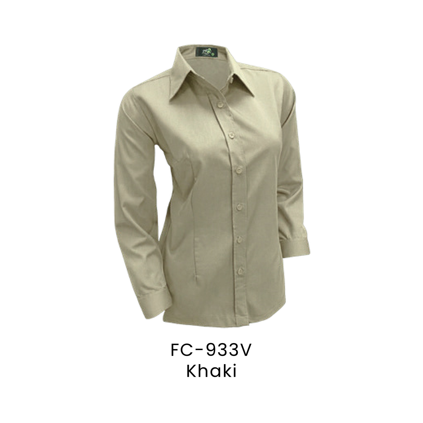 Corporate Uniform - Female Long Sleeve 170gsm | Khaki | FC-933V | Artiztee