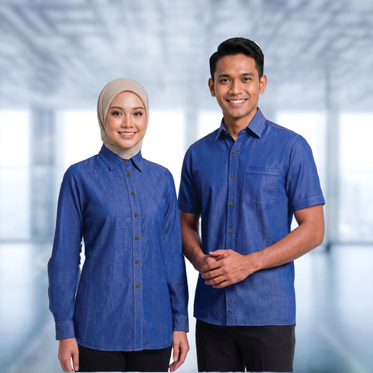 Corporate Uniform - Denimsoft | 200gsm | FD-836 | FD-936 | Model | Artiztee