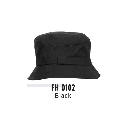 fh0102-custom-fisherman-hat-cotton-plain-black